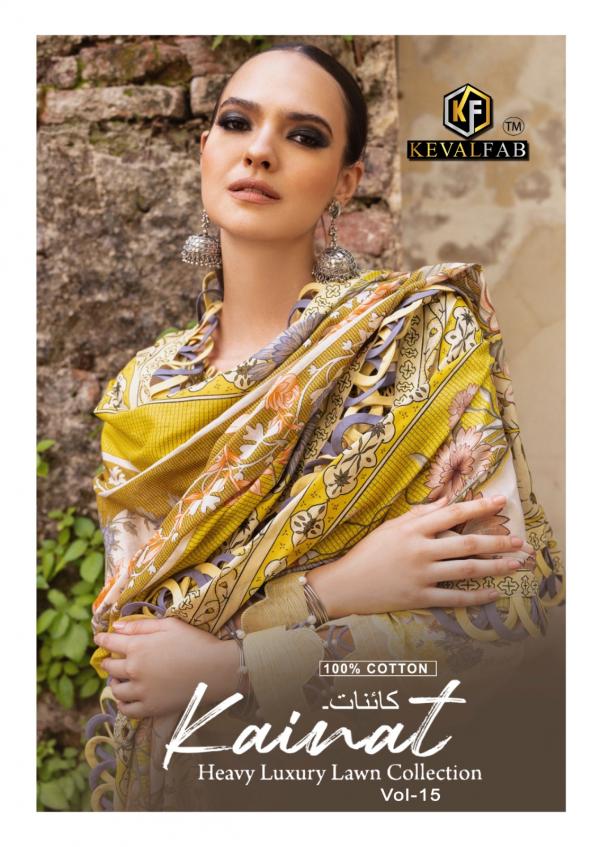 Kevalfab Kainat Vol-15 – Karachi Dress Material